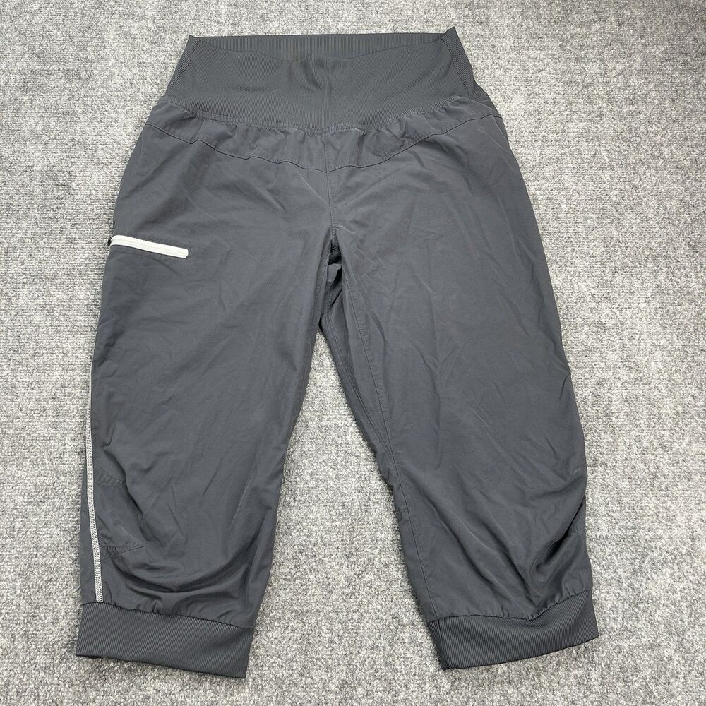 Marmot Dihedral Pants Womens Size Large (10) Outdoor Hiking Dark Gray UPF 50